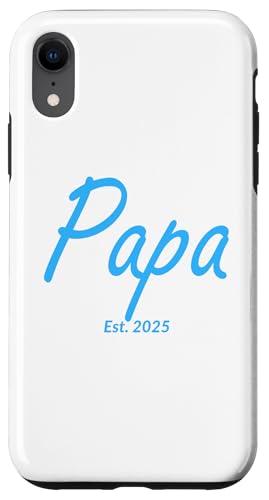 Hülle für iPhone XR Neuer Papa eines kleinen Jungen, gegründet 2025 von 2025 Matching Family Baby Announcement Designs