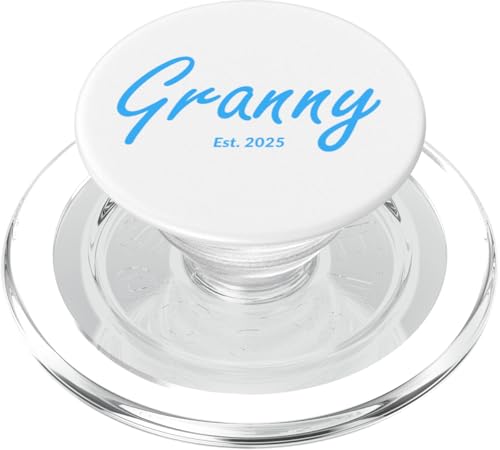 Neue Oma eines kleinen Jungen gegründet 2025 PopSockets PopGrip für MagSafe von 2025 Matching Family Baby Announcement Designs