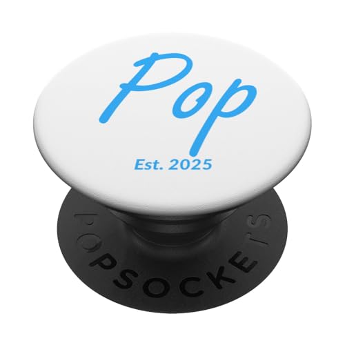 New Pop of a Baby Boy Gegründet 2025 PopSockets Klebender PopGrip von 2025 Matching Family Baby Announcement Designs