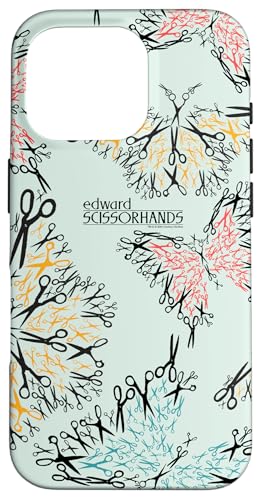 Hülle für iPhone 16 Pro Edward Scissorhands Scissor Butterflies Pattern & Logo von 20th Century Studios