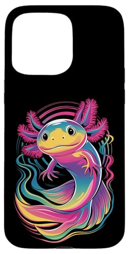 Hülle für iPhone 15 Pro Max Lebendige Axolotl bunte Tierliebhaber von 26 Rd Londonshirts Apparel