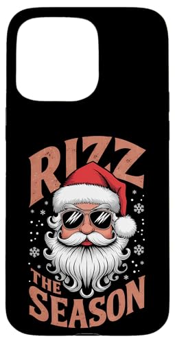 Hülle für iPhone 15 Pro Max Rizz the Season Lustiges Weihnachtsfest von 26 Rd Londonshirts Apparel