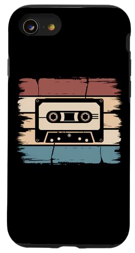 Hülle für iPhone SE (2020) / 7 / 8 Retro-Kassettenband Vintage Musik von 26 Rd Londonshirts Apparel