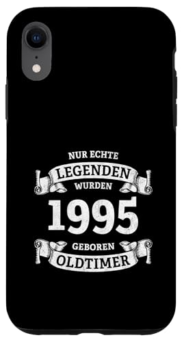 Hülle für iPhone XR 30. Geburtstag Legenden wurden 1995 geboren Jahrgang 1995 von 30. Geburtstag Baujahr 1995 dreißig Jahre alt