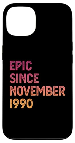 Hülle für iPhone 13 34. Geburtstag Männer Frauen Epic seit November 1990 von 34th Birthday Men Women Epic November 1990