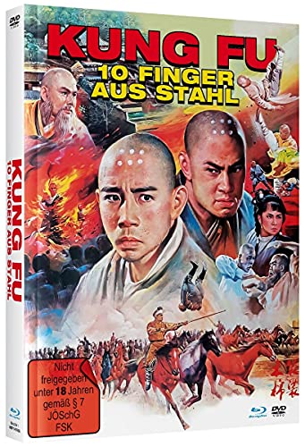 Kung Fu - 10 Finger aus Stahl - Limited Mediabook – COVER B [Blu-Ray & DVD] von 375 Media