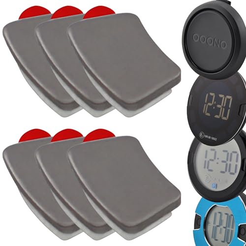 6 Ersatz Metallplättchen mit Klebepad für OOONO CO-Driver NO2, P-DISC NO1 und NO2 Auto elektronische Parkscheibe Blitzerwarner Halterung Ersatzteile Parkuhr Magnet selbstklebend neues Modell 6 Ersatz Metallplättchen mit Klebepad für OOONO CO-Driver NO2, P-DISC NO1 und NO2 Auto elektronische Parkscheibe Blitzerwarner Halterung Ersatzteile Parkuhr Magnet selbstklebend neues Modell von 3D M