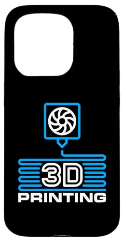 3D Druck Extruder Düse und Filament I Love 3D Drucker Hülle für iPhone 15 Pro von 3D Printing Minimal Line Designs