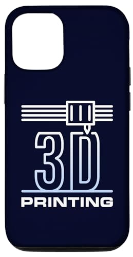 3D-Druckdüse und Filament - Ich liebe 3D-Drucker Hülle für iPhone 12/12 Pro von 3D Printing Minimal Line Designs