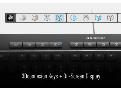 3DC Keyboard Pro with Numpad (FR) von 3Dconnexion