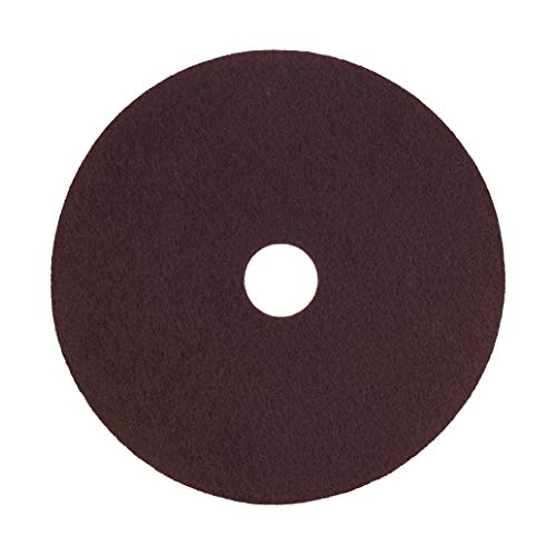 3M Scotch-Brite Surface Preparation Pad Plus (SPP+), Pad zum Abschleifen von Böden, Braun, 410 mm Durchmesser, 5 Stück von 3M