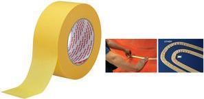 3M Abdeckband Scotch Masking Tape glatt goldfarben L.50m B.48mm Rl.3M (2444850) von 3M