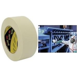 3M Krepp-Klebeband 301E, 18 mm x 50 m, Papier, beige Der Industrieprofi f�r Lackierarbeiten, einsetzbar f�r - 1 St�ck (3011850) von 3M