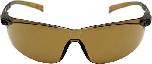 3M TORA3 Tora Schutzbrille, AS/AF/UV, PC, getönt, Bronze von 3M