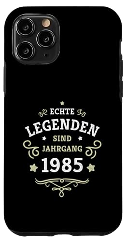 Hülle für iPhone 11 Pro 40. Geburtstag Legenden wurden 1985 geboren Jahrgang 1985 von 40. Geburtstag Baujahr 1985 vierzig Jahre alt