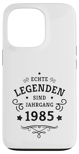 Hülle für iPhone 13 Pro 40. Geburtstag Legenden wurden 1985 geboren Jahrgang 1985 von 40. Geburtstag Baujahr 1985 vierzig Jahre alt