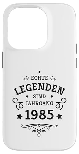 Hülle für iPhone 14 Pro 40. Geburtstag Legenden wurden 1985 geboren Jahrgang 1985 von 40. Geburtstag Baujahr 1985 vierzig Jahre alt