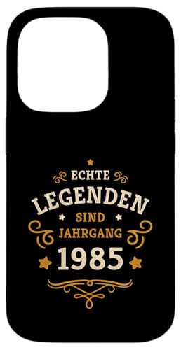 Hülle für iPhone 14 Pro 40. Geburtstag Legenden wurden 1985 geboren Jahrgang 1985 von 40. Geburtstag Baujahr 1985 vierzig Jahre alt