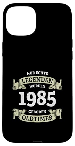 Hülle für iPhone 15 Plus 40. Geburtstag Legenden wurden 1985 geboren Jahrgang 1985 von 40. Geburtstag Baujahr 1985 vierzig Jahre alt