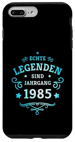 Hülle für iPhone 7 Plus/8 Plus 40. Geburtstag Legenden wurden 1985 geboren Jahrgang 1985 von 40. Geburtstag Baujahr 1985 vierzig Jahre alt