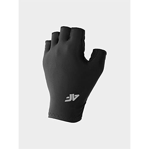 4F Handschuhe Fnk U057 Farbe Deep Schwarz, Größe M für Erwachsene von 4F
