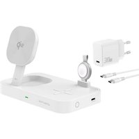 4smarts Qi2 Ladestation Trident mit MFi Fast Charger, weiß von 4Smarts