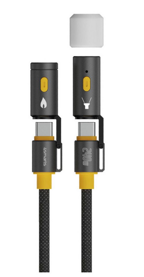 4smarts 4smarts 3in1 USB-C Kabelset Explorer 240W 1,5m sch Induktions-Ladegerät von 4smarts