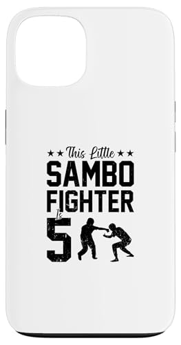 Hülle für iPhone 13 Dieser kleine Sambo-Kämpfer ist 5 Jahre alt von 5th Birthday Party Kids Sambo Fighter