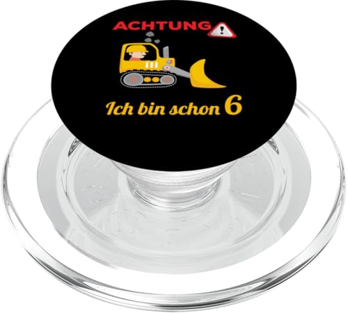 6. Geburtstag Junge Mädchen 6 Jahre 2019 Lustig Geschenk PopSockets PopGrip für MagSafe von 6. Geburtstag Mädchen 6. Geburtstag Deko Junge