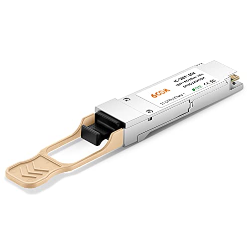 6COMGIGA 40GBASE-SR4 QSFP+ 850 nm 150 m DDM MMF Transceiver, 40 Gigabit QSFP+ MPO Multimode-Modul kompatibel mit Cisco QSFP-40G-SR4 von 6COMGIGA