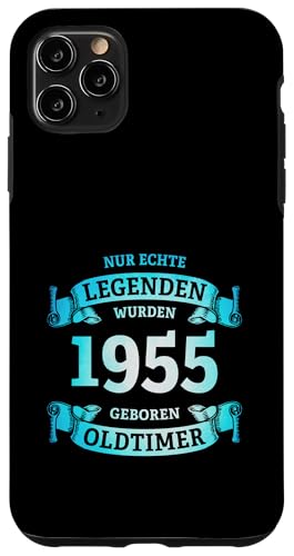 Hülle für iPhone 11 Pro Max Legenden wurden 1955 geboren 70. Geburtstag Jahrgang 1955 von 70. Geburtstag Baujahr 1955 siebzig Jahre alt