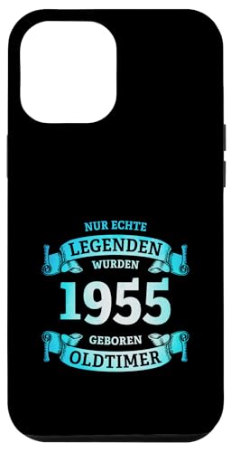 Hülle für iPhone 12 Pro Max Legenden wurden 1955 geboren 70. Geburtstag Jahrgang 1955 von 70. Geburtstag Baujahr 1955 siebzig Jahre alt