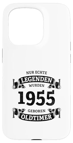 Hülle für iPhone 15 Pro Legenden wurden 1955 geboren 70. Geburtstag Jahrgang 1955 von 70. Geburtstag Baujahr 1955 siebzig Jahre alt