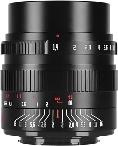 7artisans 24 mm F1.4 APS-C Manuelles Prime-Objektiv, große Blende, kompatibel mit S0NY E-Mount spiegellosen Kameras A6500 A6300 A6100 A6000 A5100 A5000 A9 NEX 3 NEX 3N NEX 5 NEX 5T NEX 5R NEX 6 7 von 7artisans