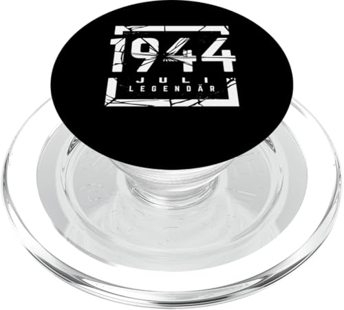 Juli 1944 Legendär 80 Jahren Mann Frau Geburtstag PopSockets PopGrip für MagSafe von 80. Geburtstag 1944 Geburtstagsgeschenk Sprüche