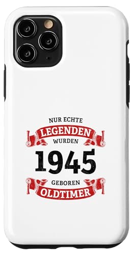 Hülle für iPhone 11 Pro Legenden wurden 1945 geboren 80. Geburtstag Jahrgang 1945 von 80. Geburtstag Baujahr 1945 Achtzig Jahre alt