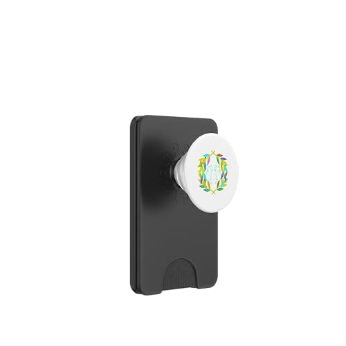 80er 90er Katze Retro Katzen Vintage Lorbeerkranz Kätzchen PopSockets PopWallet für MagSafe von 80er 90er Katzen Retro Katze Vintage