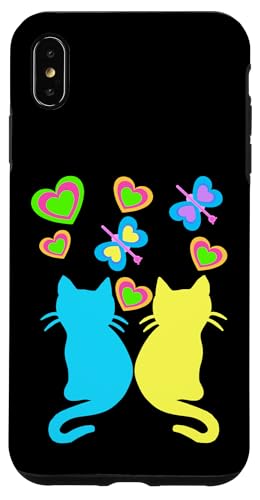Retro Kinder Kind Mädchen Jungen Katze Katzen 80er 90er Baby Hülle für iPhone XS Max Retro Kinder Kind Mädchen Jungen Katze Katzen 80er 90er Baby Hülle für iPhone XS Max von 80er 90er Katzen Retro Katze Vintage