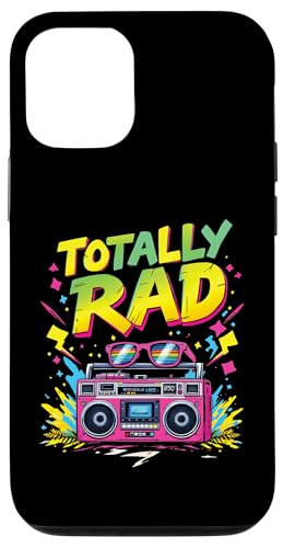 Totally Rad Retro 80er Jahre Boombox Fun Rewind Throwback Memories Hülle für iPhone 12/12 Pro von 80s Retro Classic Vintage Style Nostalgic