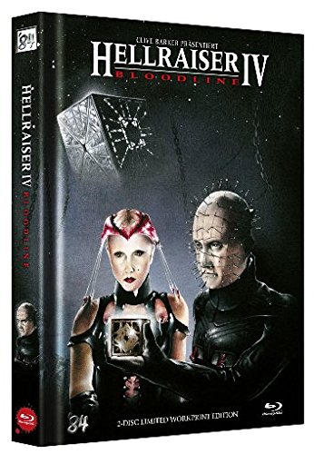 Hellraiser 4 - Bloodline - Uncut/Limited Workprint Edition/Mediabook (+ Bonus-DVD) [Blu-ray] von 84 Entertainment