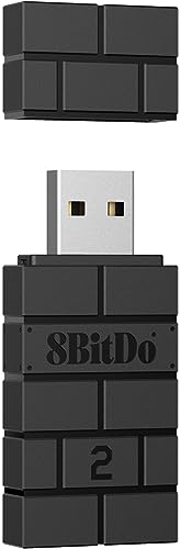 8Bitdo Wireless USB Adapter 2 for SwitchSwitch OLEDWindows PCMac and Raspberry Pifor PS5PS4Switch Pro Controller and More von 8bitdo