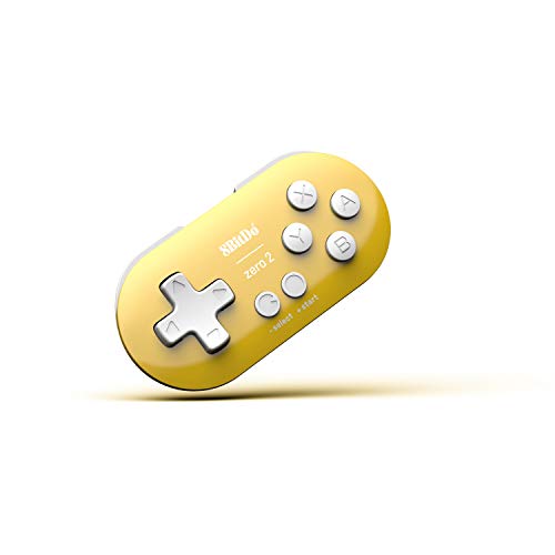8Bitdo Zero 2 Bluetooth Gamepad For Switchpcmacosandroid (Yellow Edition) [ von 8bitdo