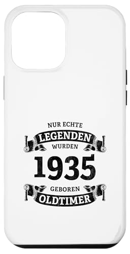 Hülle für iPhone 12 Pro Max Legenden wurden 1935 geboren 90. Geburtstag Jahrgang 1935 von 90. Geburtstag Baujahr 1935 neunzig Jahre alt