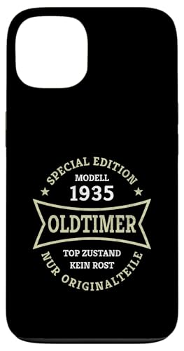 Hülle für iPhone 13 Oldtimer 90. Geburtstag Jahrgang 1935 Vintage 90 Jahre alt von 90. Geburtstag Baujahr 1935 neunzig Jahre alt