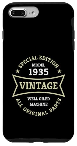 Hülle für iPhone 7 Plus/8 Plus Oldtimer 90. Geburtstag Jahrgang 1935 Vintage 90 Jahre alt von 90. Geburtstag Baujahr 1935 neunzig Jahre alt