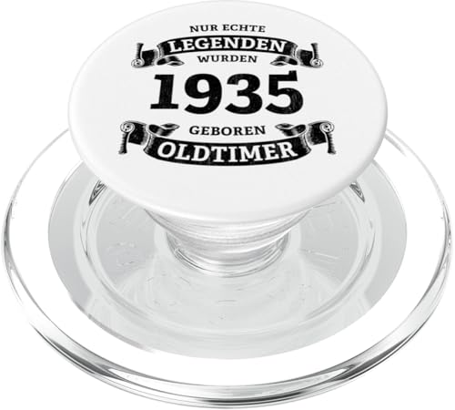 Legenden wurden 1935 geboren 90. Geburtstag Jahrgang 1935 PopSockets PopGrip für MagSafe von 90. Geburtstag Baujahr 1935 neunzig Jahre alt