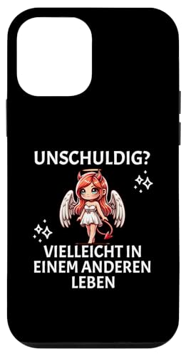 Hülle für iPhone 12 mini LUSTIGE SPRÜCHE FRAUEN SARKASTISCH von 99% ENGEL ABER PUHH