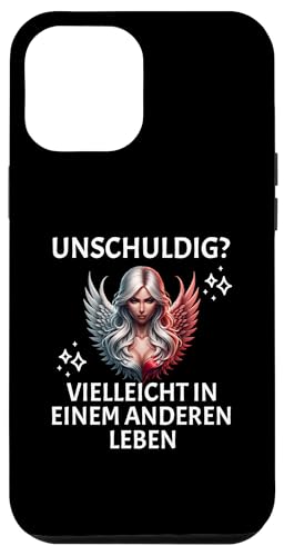 Hülle für iPhone 14 Pro Max LUSTIGE SPRÜCHE FRAUEN SARKASTISCH von 99% ENGEL ABER PUHH