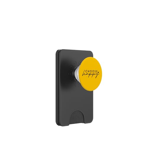 Wählen Sie Happy Positive Mindset und sagen Sie inspirierendes Glück PopSockets PopWallet für MagSafe von A Ray of Sunshine