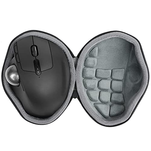 co2CREA Hart Reise Tasche für Logitech MX Ergo/Ergo S/Ergo Plus/Ergo M575 /M575S /M501 Wireless Kabellose Ergonomische Trackball Maus von co2CREA